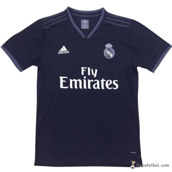 Tailandia Camiseta Real Madrid Replica Segunda Ropa 2018/19 Negro